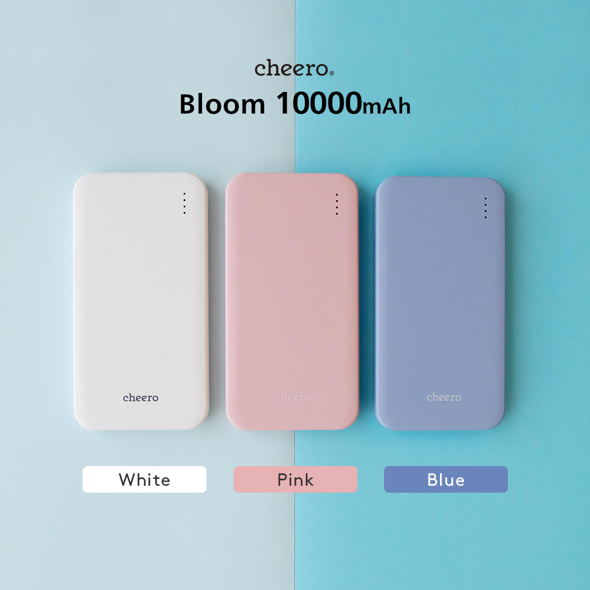 Cheero Bloom mah 安全安心 Cheero チーロ モバイルバッテリー
